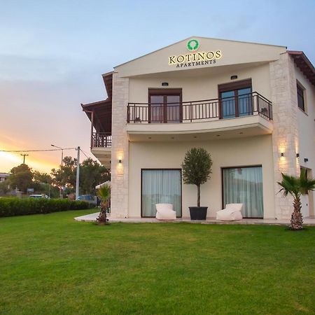 Kotinos Apartments Áfitos Exterior foto