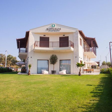Kotinos Apartments Áfitos Exterior foto
